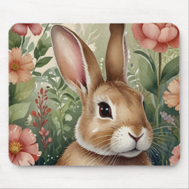Blush Blooms e Bunny Dreams Mousepad
