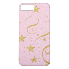 Blush Celestial - Capa de telefone Dourada de Rosa