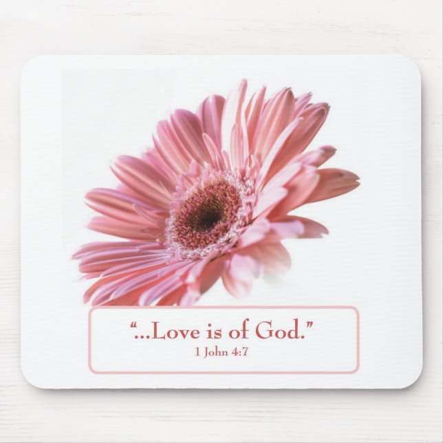 "Blush" Daisy Mousepad (Frente)