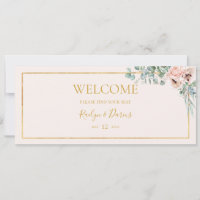 Blush Floral | Cabeçalho do gráfico de fixação do 