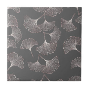 Blush Ginkgo Luxe – Botânica Dourada em Preto (4)