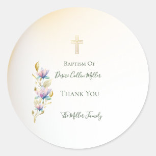 Blush & Lilac Floral, Dourados adesivos crus para