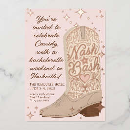 Blush Nash Bash Cowgirl Boot Festa de solteira