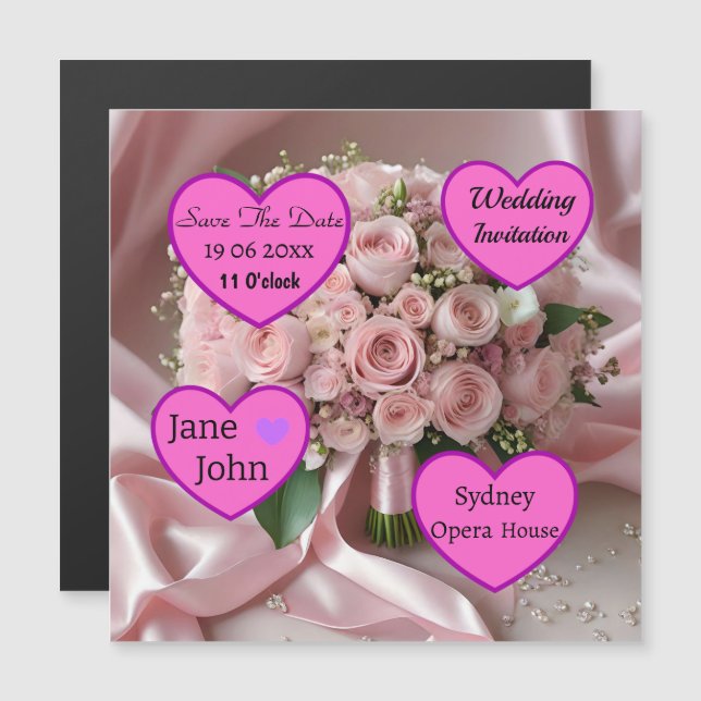 "Blush of Love: A Buquê do Romance Eterno" (Frente/Verso)