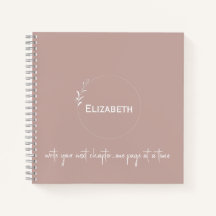 Blush Personalizado "Escreva seu próximo capítulo"