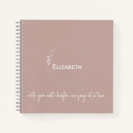 Blush Personalizado "Escreva seu próximo capítulo"