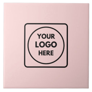Blush Rosa Feminino   Logotipo Personalizado Profi