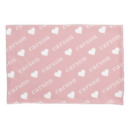 Blush Rosa Simples Nome Repetindo Personalizado