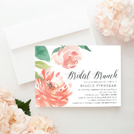 Blushing Peony | Convite Bridal Brunch