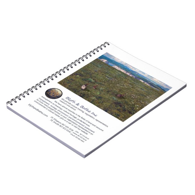 Blyth e banha o caderno (Left Side)