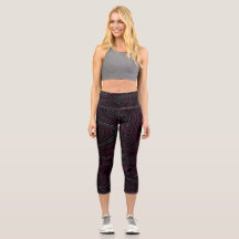 BModern Topographic Yoga Pants