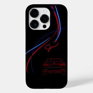 BMW M3/M4 iPhone traseiro 14 Caso