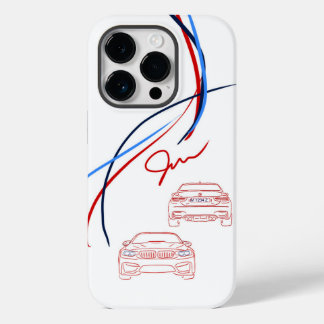 BMW M3/M4 Stripes iPhone 14 Caso