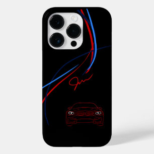 BMW M4 Stripes iPhone 14 Case