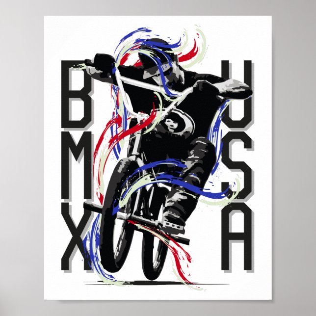 BMX EUA América | Poster Bmx (Frente)