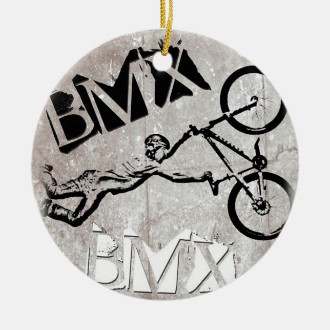 BMX ordena os enfeites de natal, Wi de Copyright (Frente)