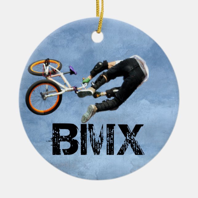 BMX ordena os enfeites de natal, Wi de Copyright (Frente)