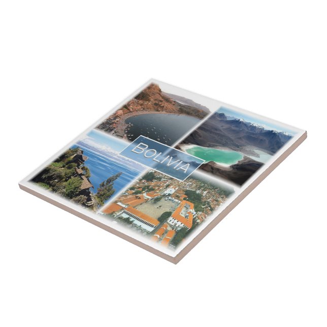 BO003 BOLÍVIA, Mosaico, América (Lateral)