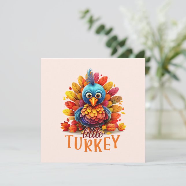 Boa Ação de Graças à Turquia (Em pé/Frente)