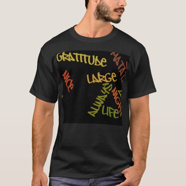 Boa camiseta de atitude (Frente)