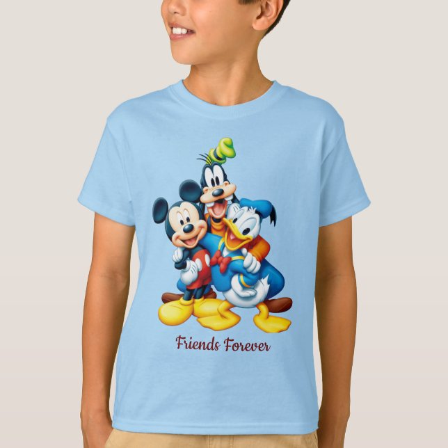 Boa camiseta para amigos do Mickey (Frente)