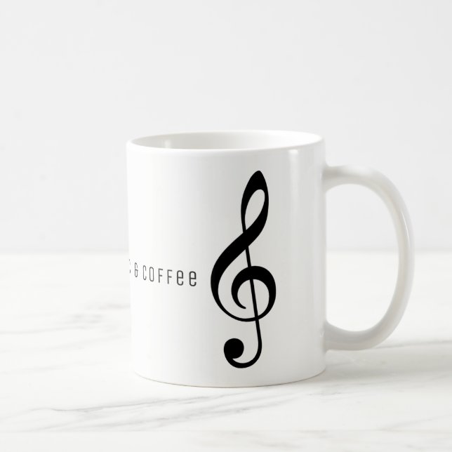 boa caneca de café para um músico (Direita)
