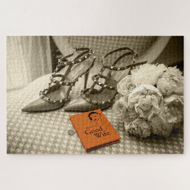 boa esposa quebra-cabeça (Horizontal)