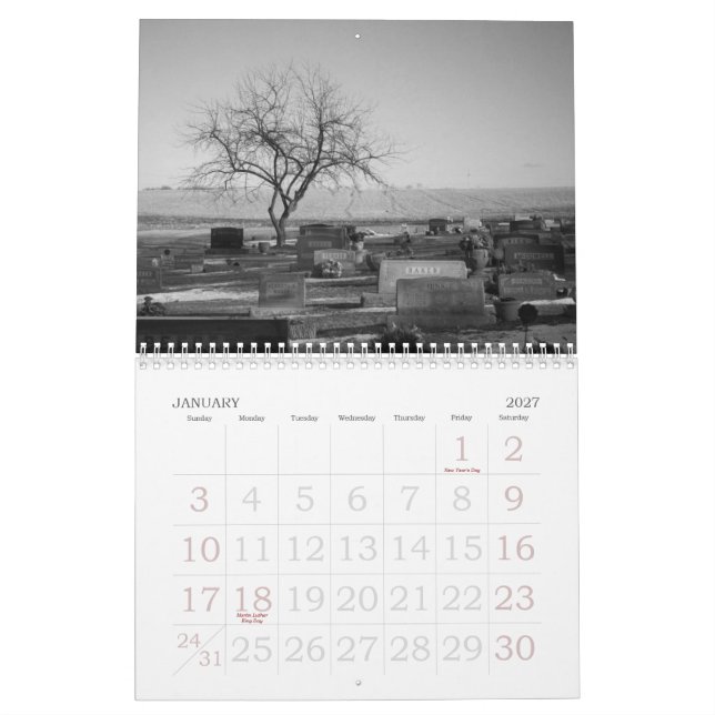 Boa lamentação, glória! Calendário 2011 (Jan 2027)