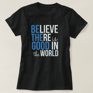 Boa na Camiseta Inspiracional Mundial