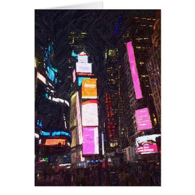 Boa noite na cidade, cartão (Frente)