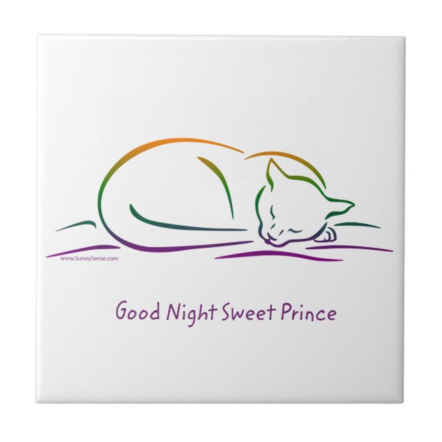 Boa Noite Querido Príncipe (Gato) (Frente)