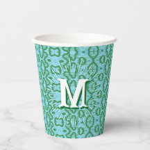 Boa Ripple em Verde + Aqua Personalizado