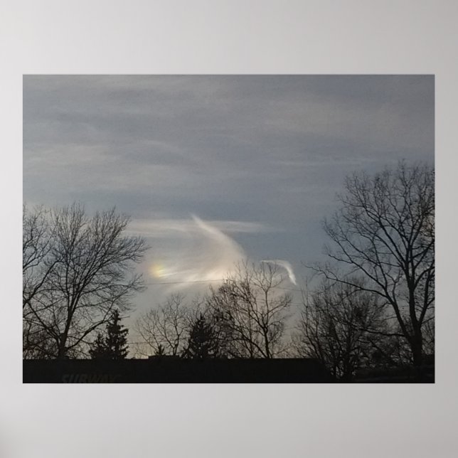 BOA SEXTA-FEIRA ANGEL NO SKY poster (Frente)