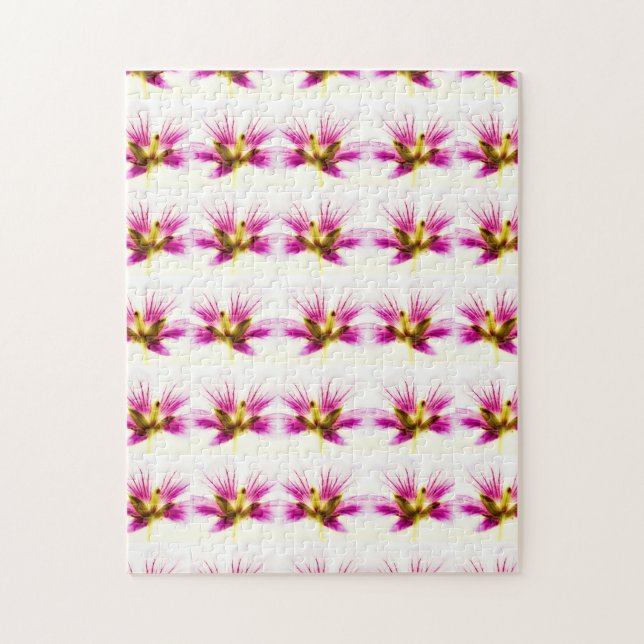 Boa Sorte, Quebra-cabeça Floral Rosa Rosa! (Vertical)