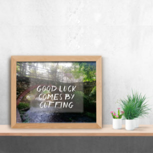 Boa sorte vem por algemar poster