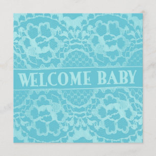 Boa vinda e anúncio novo do bebê do laço