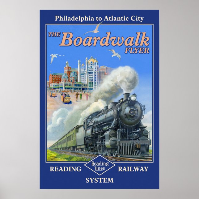 Boardwalk Flyer Poster (Frente)