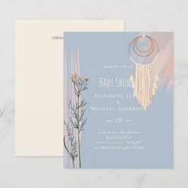 Boas Casas Dusty Blue Peach Drecher