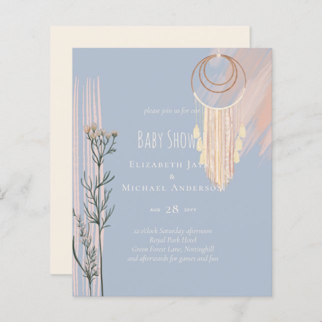 Boas Casas Dusty Blue Peach Drecher (Frente/Verso)