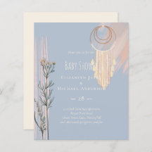 Boas Casas Dusty Blue Peach Drecher