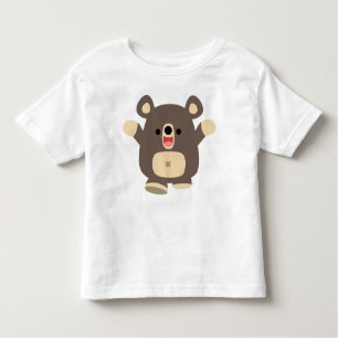 Boas charges de camiseta infantil Black Bear