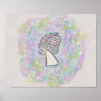 Boas Coisas Guardian Angel Art Impressão