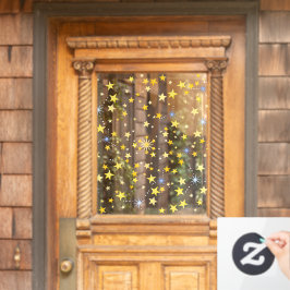 Boas estrelas Natal e decoração de véspera de Ano