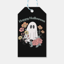 Boas Etiquetas de Presente do Fantasma do Hallowee