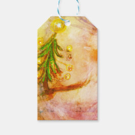 Boas Etiquetas de Presente na Árvore de Natal