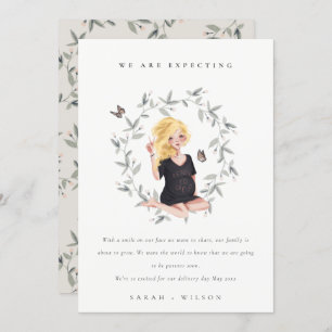 Boas Expectativas Mulheres Foliage Anúncio de Bebê