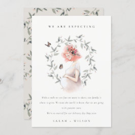 Boas Expectativas Mulheres Foliage Anúncio de Bebê