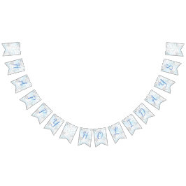 Boas festas flocos de neve - bandeiras da