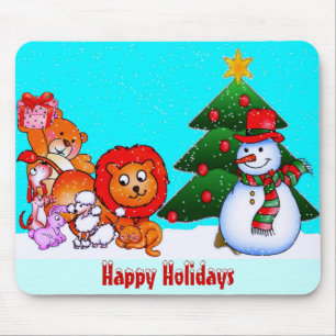 Boas festas Mousepad