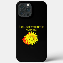 Boas Noites Sun Apple iPhone 13 Pro Max Case